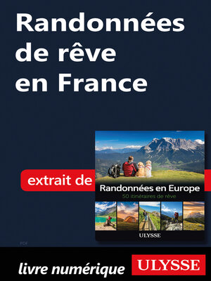 cover image of Randonnées de rêve en France